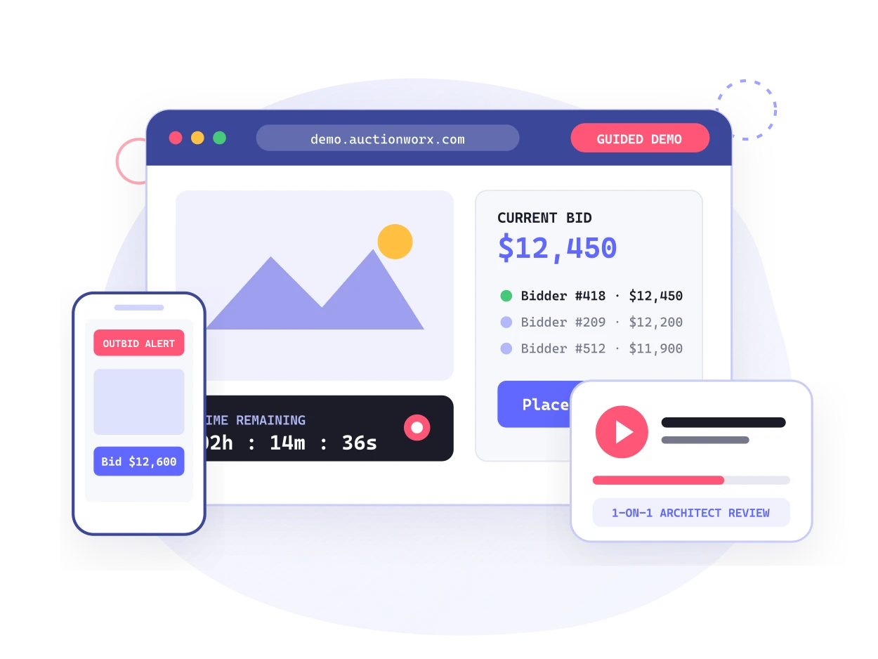 AuctionWorx Live Demo and Walkthrough
